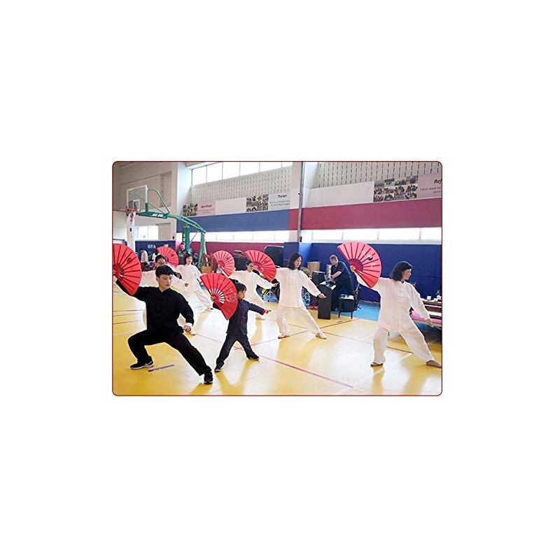 Anitofo パフォーマンスダンピングファイティング用の手折りたたみファン中国のカンフー太極拳