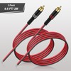 J&D RCA to Speaker Wire Adapter, 2 Pack 20AWG 2