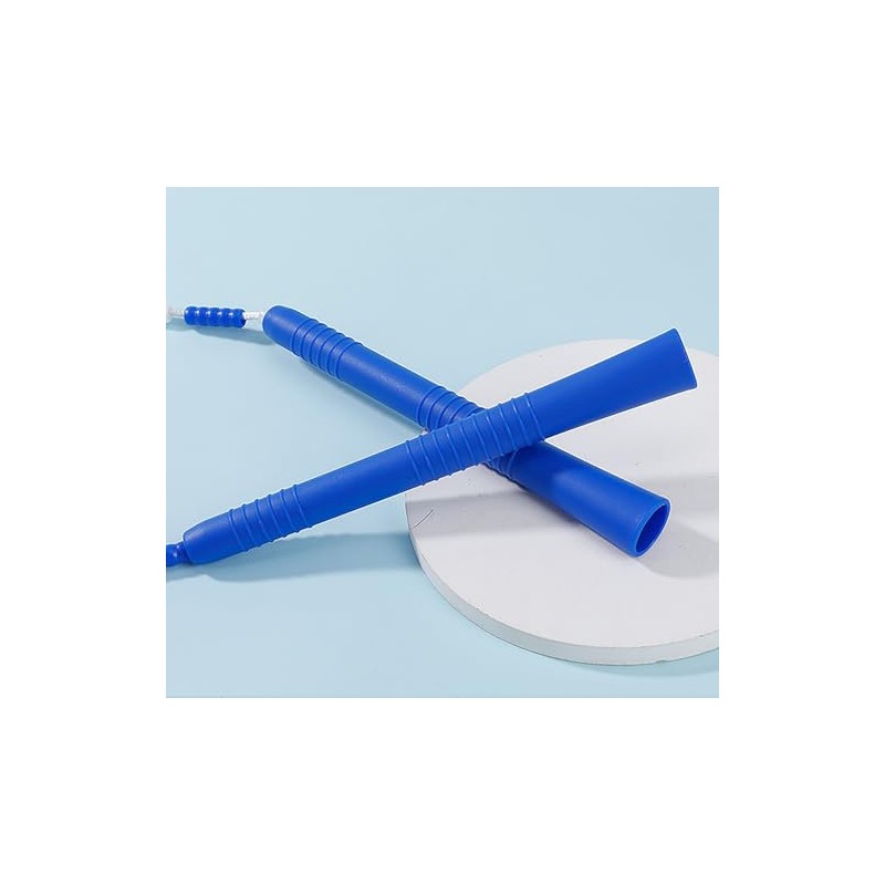 Jump Rope, 2 Pcs 3.28 Feet Blue and Purple Ropes