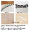 JIMIRE Eyelash Glue Clear | Secure Hold for False Eyelashes