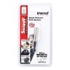 Trend Snappy 58mm Magnetic Bit Holder for 25mm Screwdriver Bits,