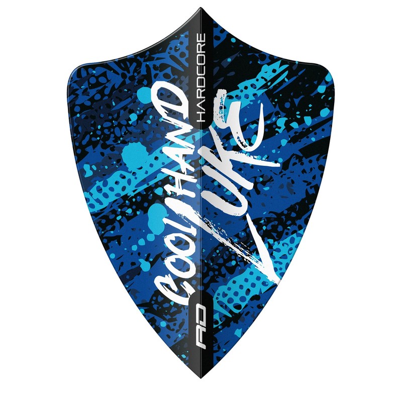 RED DRAGON Luke Humphries World Champion Blue Freestyle Dart Flights