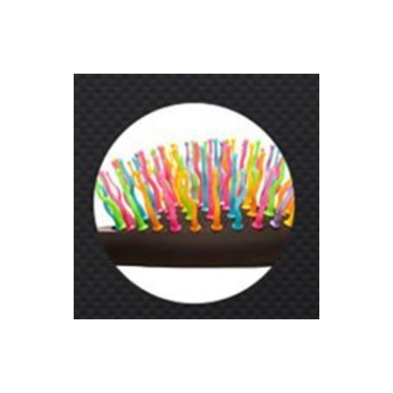 iCandy Rainbow Volume S Hair Brush, S Black, 1 Piece