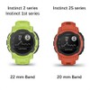 C2D JOY Compatible with Instinct 3/E watch 45mm Instinct 2