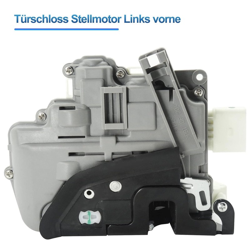 HISports 1 x Door Lock Actuator Front Left 8J1837015A Compatible