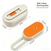 4-in-1 Pet Mist Grooming Brush – Rechargeable Spray Comb for