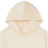 Classic Casual Drop Shoulder Terry Cotton Hooded Sweatshirt Top Grade