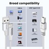MOSWAG 2in1 USB Printer Cable 32.8FT/10M with USB C to