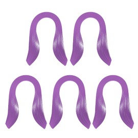 PATIKIL Quilling Strips Paper 600pcs 5mm 39cm Origami Paper Quilling Kits for Art DIY Hand Craft Christmas, Violet Purple