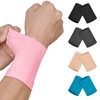 KEKING® Compression Wrist Sleeves for Women Men, 1 Pair, Premium
