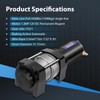 TFGCSG 3500LBS Winch, 3500LBS ATV UTV Truck winch, 12V 3500LBS