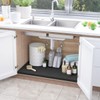 SIKADEER 40" x 22" Under Sink Mat Waterproof, Silicone Mat
