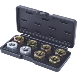 KS Tools 150.4900 Drive shaft thread repair set, 8 pcs