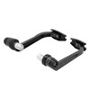 Motorcycle Handlebar Guard Carbon Fiber Style Aluminium Alloy Universal 22mm/0.87inBlack