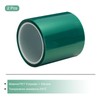 MECCANIXITY Resin Tape Silicone Adhesive Tape High Temperature Resistance Easy