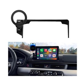 Takeyman Car Phone Holder for 2023 2024 2025 Honda Pilot Accessories(LX/EX-L/TrailSport/Touring/Elite/Black Edition),360° Rotation, Compatible with MagSafe(for 9/7-inch Screen only)