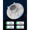 SCITOO Wheel Hub Wheel Bearing Assembly fit Boat Trailer Galvanized