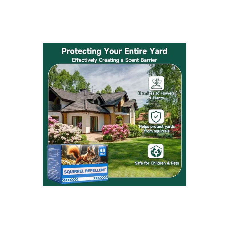 24 Pack Natural Rodent Repellent Balls with Peppermint Oil