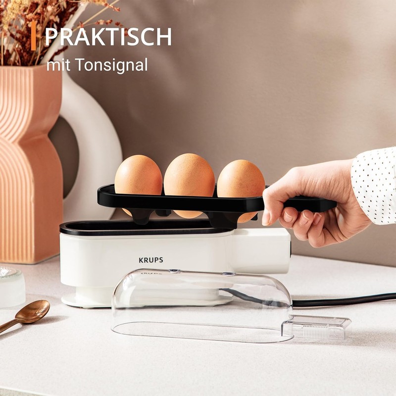 Krups Ovomat Trio EG234115 Egg Boiler for up to 3