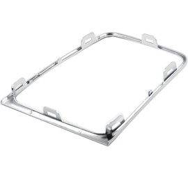 VHEUHZ For Automatic Left Hand Drive Gear Frame Bracket Circle Gear Knob Base Trim Circle Compatible with VW Golf 7 7.5 Golf R 2008-2013