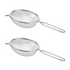 Chef Aid Stainless Steel Rust Proof Strainer 15cm Diameter (Pack