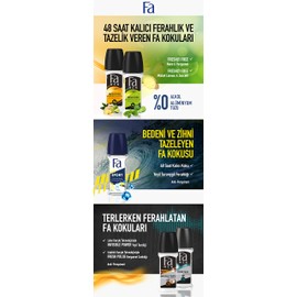 Fa Sport Erkek Roll-On 50 ml Turunçgil Aromalı 1 Adet