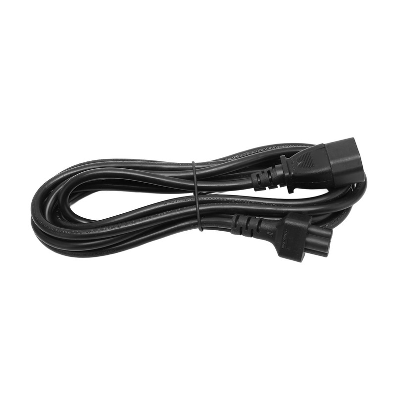 IEC320 C14 Male to C5 Female Power Cable Tension Resistant