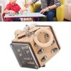 Wooden Sensory Fidget Lock Box Toy Educational Early Learning IQ