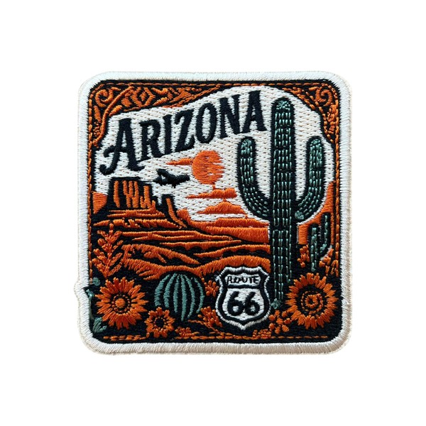 LEMEPINZ Arinoza 3 Inches Embroidery Patch, City Iron On/Sew On