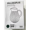 IKEA New IKEA SALLSKAPLIG Glass Pitcher, Green 2 L (68