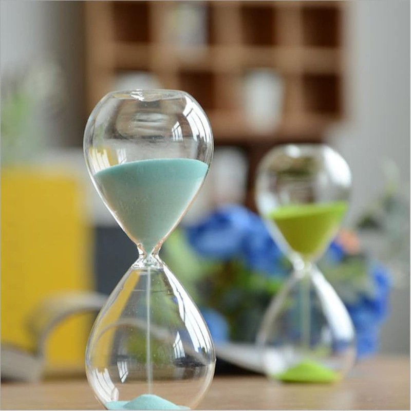 Hourglass, HoveBeaty Hand-Blown Sand Timer Set for Time Management 15