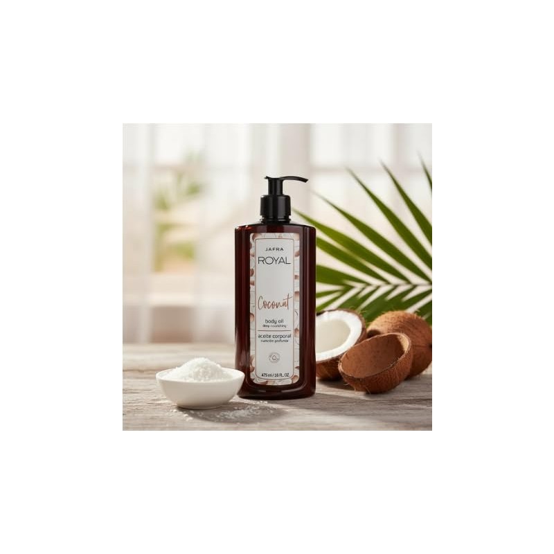 Jafra Royal Coconut Aceite Corporal, 475ml