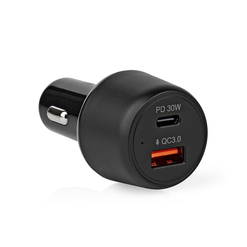 Nedis CCPD30W100BK Car Charger | 3.0 A | USB (QC