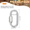 MECCANIXITY Quick Links M5 1.97 Inch Stainless Steel Chain Connector