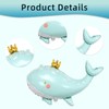 Pack of 2 Whale Balloons, Sea Animal Balloons, Inflatable Aluminium