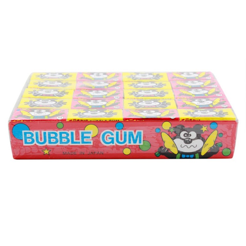 Marukawa 1 Fusen Chewing Bubble Gum, Strawberry, 60 Pcs