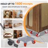 Furniture Dolly Sliders, Furniture Movers with 360° Rotation Wheels, Furniture