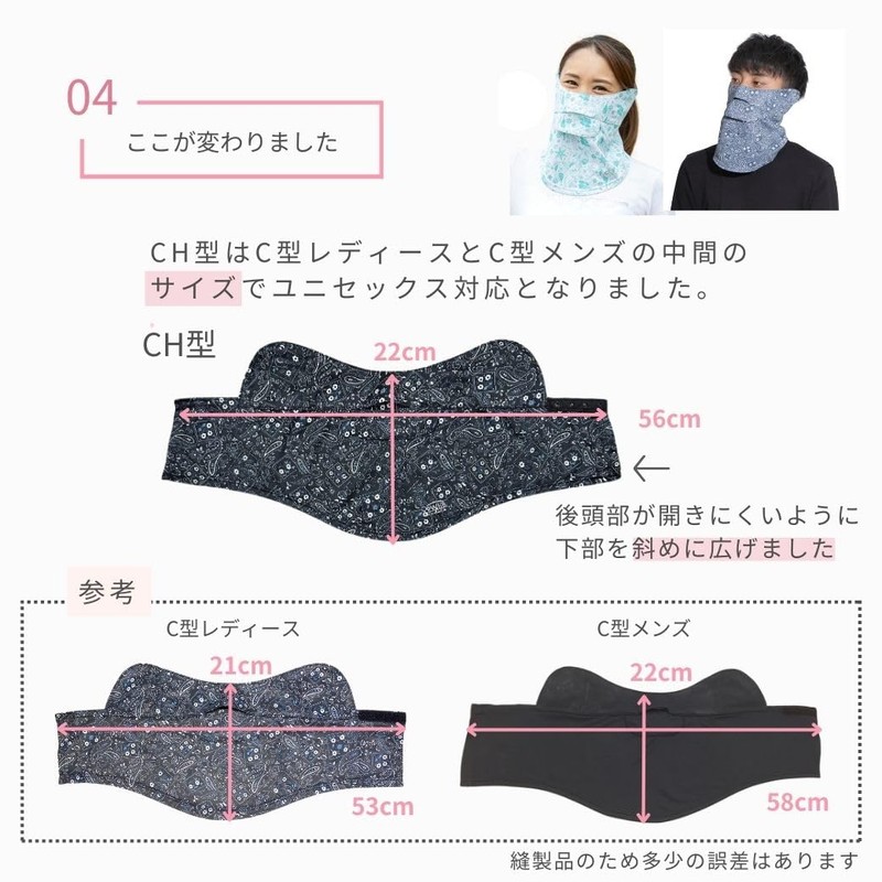 [White Beauty] WhB No Suffocating UV Face Cover, CH Type