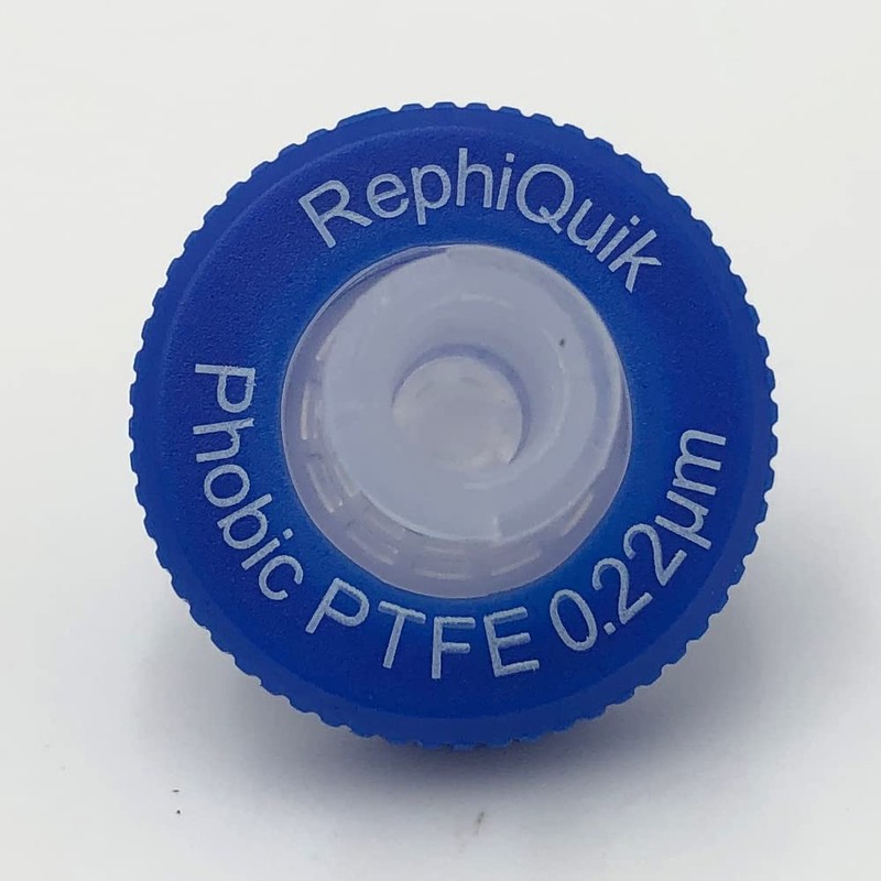 As One RJF1322NH PTFE Syringe Filter, 0.22μm/φ0.05 inch (13 mm)