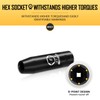 BOEN 3/8" Drive Deep Impact Sockets, Premium Impact Socket, 8mm