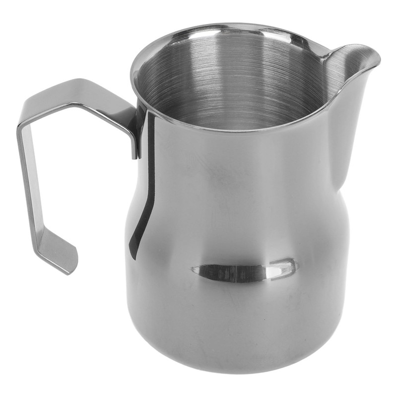 Milk Frother Cup 350ml 304 Stainless Steel Pointed Mouth Foaming