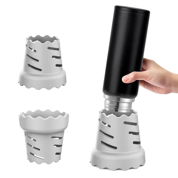 Garolue Drying Rack for Water Bottles (2pack, Grey)