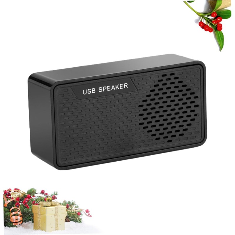 Gatuida USB Portable Sound Bar Mini Subwoofer for Laptop and