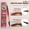 Lápiz Líquido para Cejas Erinde Doble Punta 4D – Perfilado