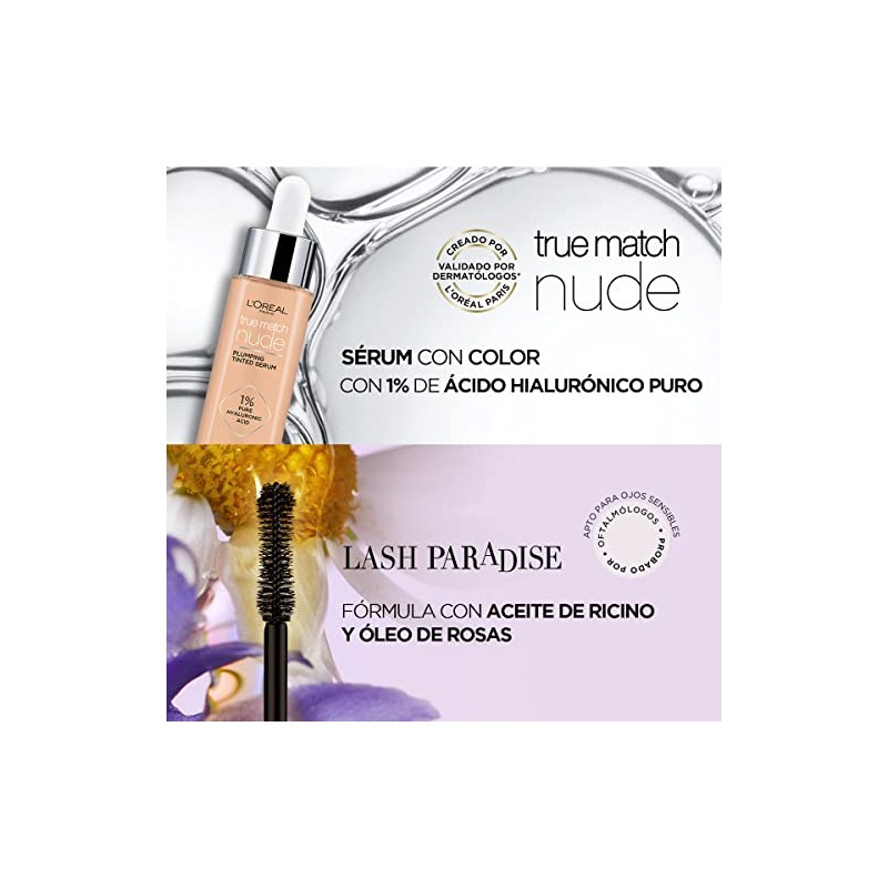 L'Oreal Paris, Set Serum True Match Y Lash Paradise