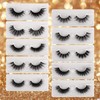 Newcally Lashes False Eyelashes Natural 3D Faux Mink Eye Lashes