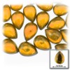 144pc Loose Acrylic Flatback Cabochons Teardrop 13x18mm - Crystal Clear