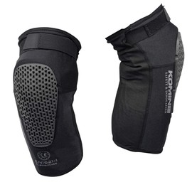 Komine (KOMINE) Motorcycle Protector Air-Thru CE Support Knee Guard Fit, Black, Free, SK-827 12997, CE-Certified Protector