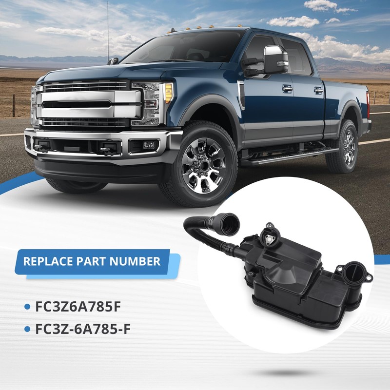 FC3Z6A785F Diesel Air Oil Separator Assembly Compatible with Ford 2017-2019