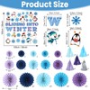 Winter Classroom Door Bulletin Board Classroom Decorations Set Sliding into